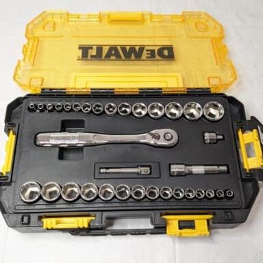 DeWalt Drive Socket Set ¼” & 3/8” (34 pc)