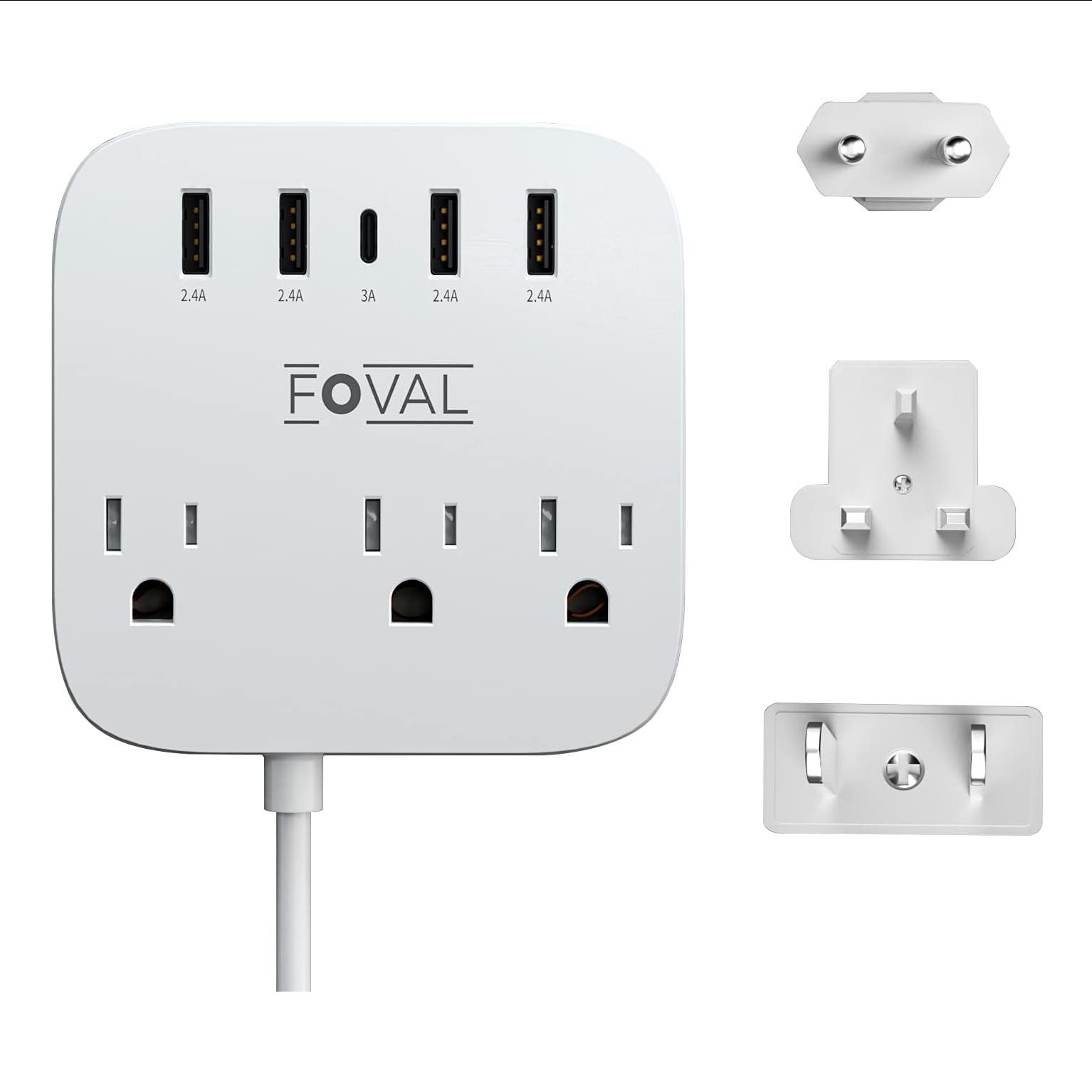 European Travel Power Strip