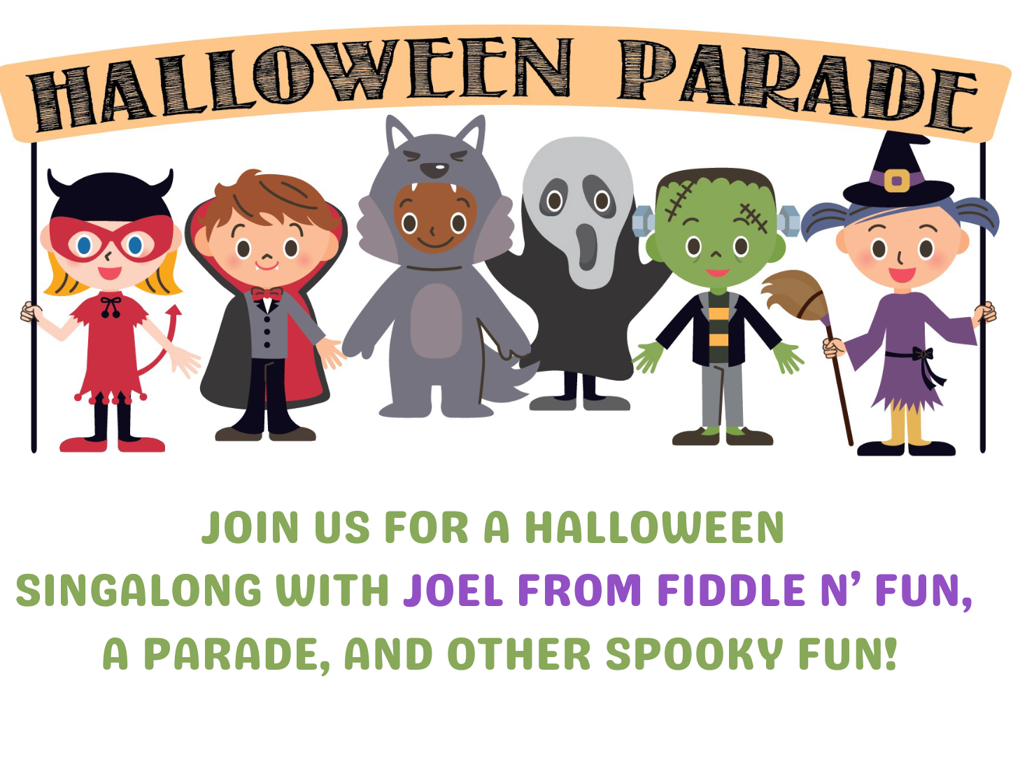 halloween parade Flyer