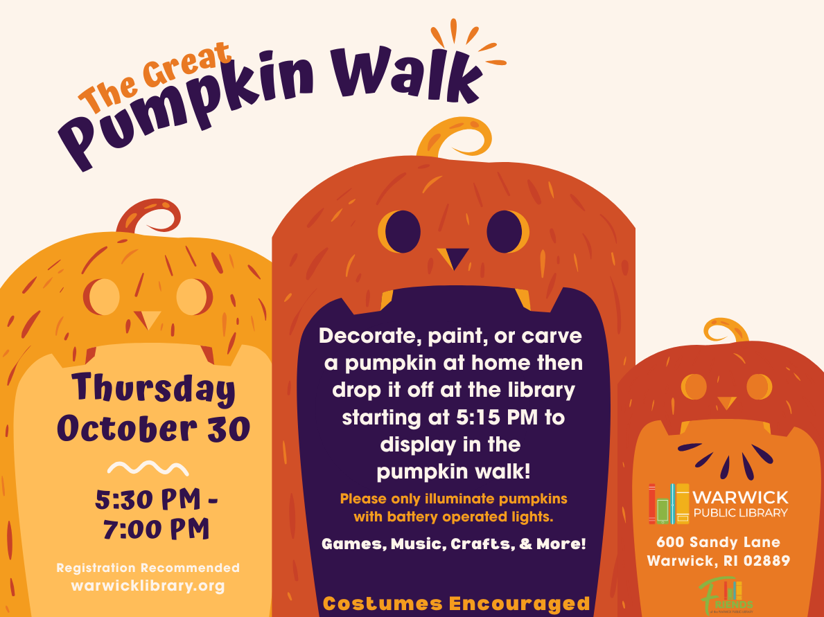 Pumpkin Walk Poster Information